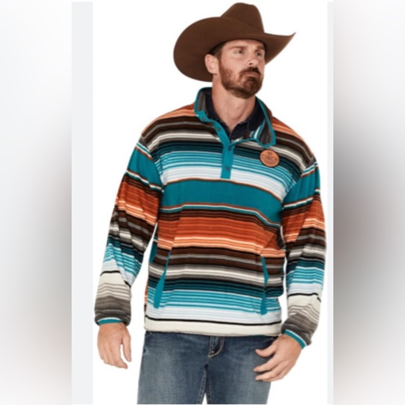 Men's Cinch Western Pullover Sweater - Picture 1 of 4